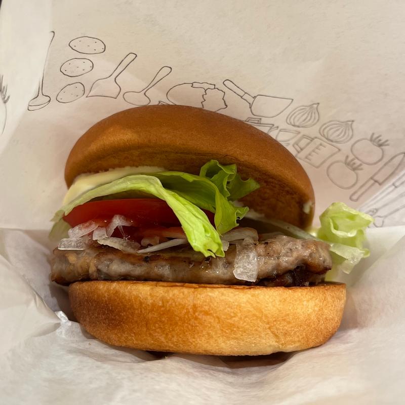 モーニング野菜バーガー(モスバーガー京王リトナード永山店)