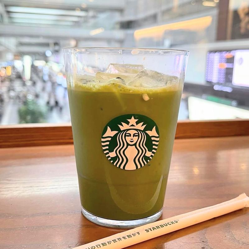 抹茶ティーラテ アイス(スターバックス コーヒー 羽田空港第1ターミナル マーケットプレイス3階店)