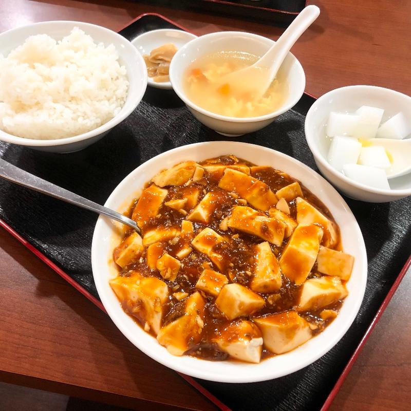 ランチセット　麻婆豆腐(福安楼)