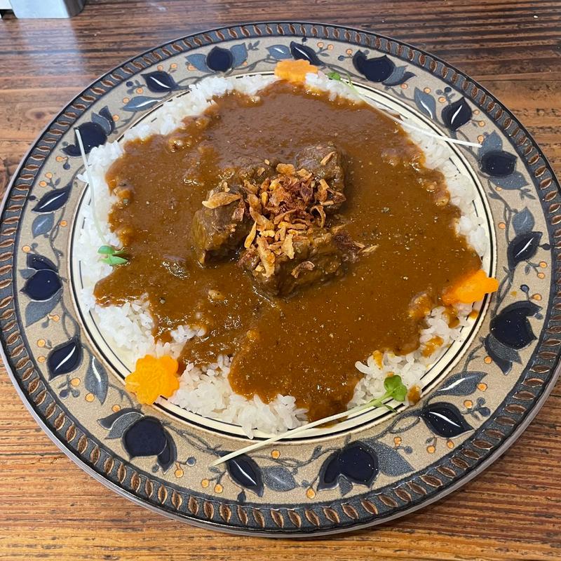 ビーフカレー(北沢カレー食堂 茄子おやじ)