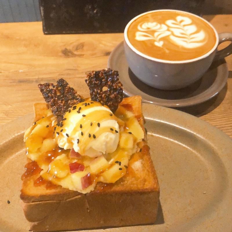 さつまいも黒糖トーストのセット(ディゾン （DIXANS）)