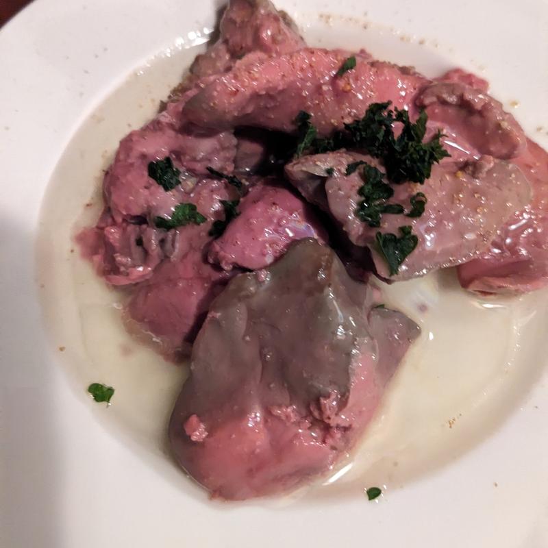 鶏レバーのしっとりコンフィ(ビストロ　アリゴ )