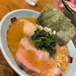 煮卵ラーメン(横浜家系ラーメン龍 郡山店)