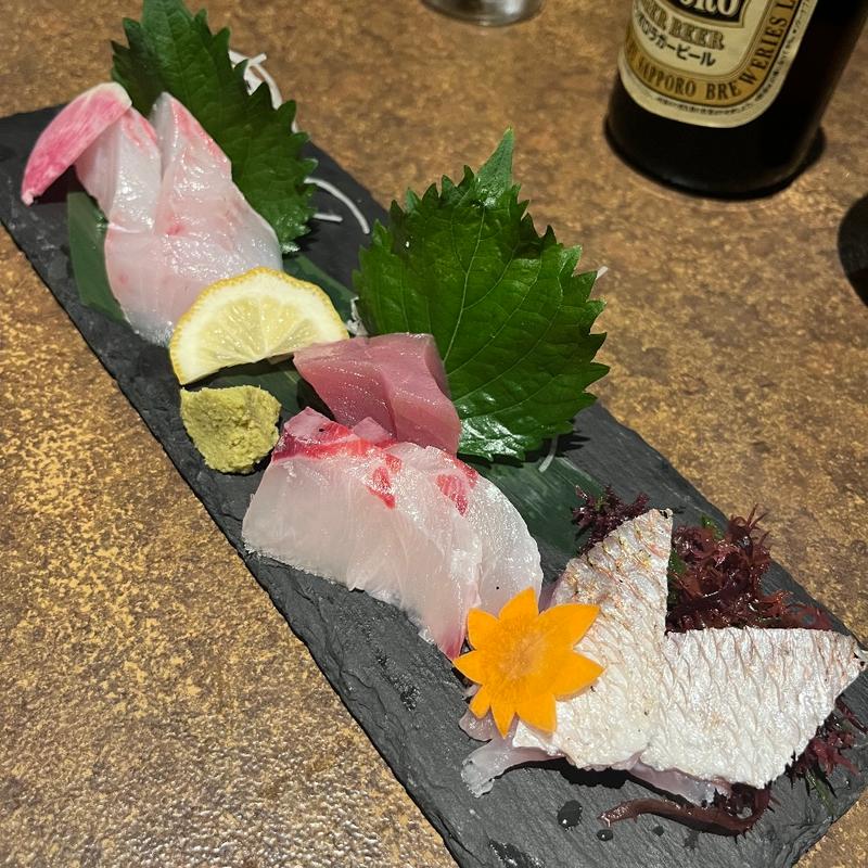 五種盛り合わせ(雑魚屋 佐世保下京店 )