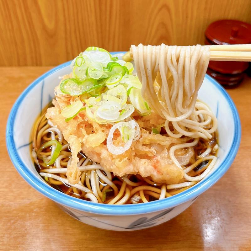 えびかき揚そば冷(うさぎや)