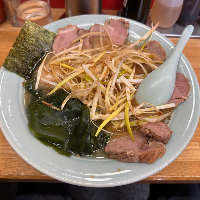 ネギチャーシュー麺中盛り(ラーメンショップ 堀切店)