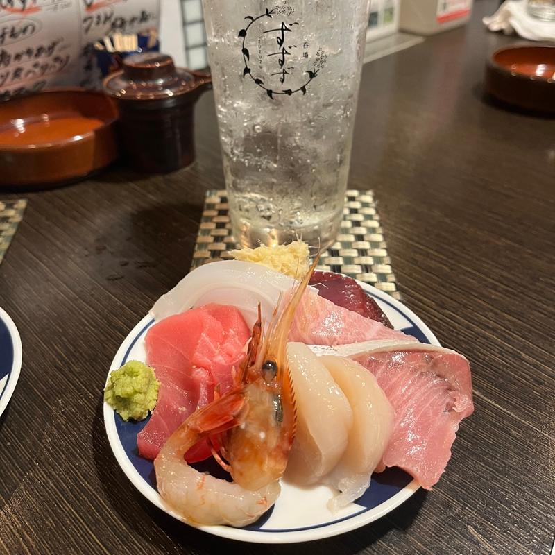 刺身ちょいちょい盛り(呑場 ずずず)