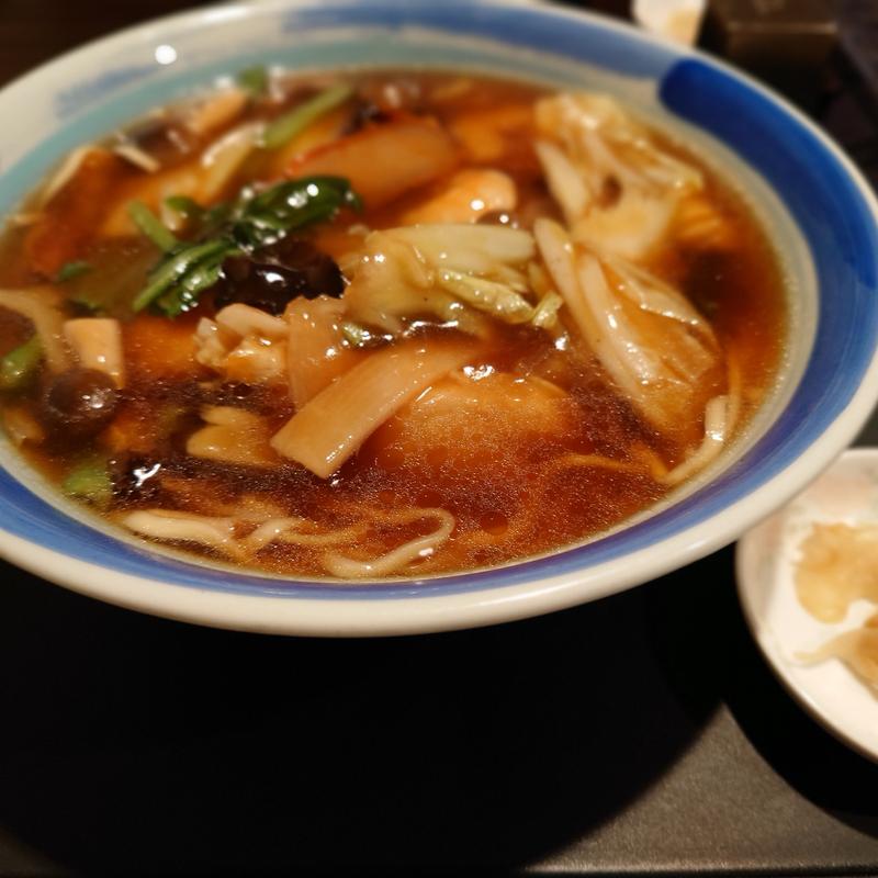 五目入りつゆそば(中国料理 古稀殿)