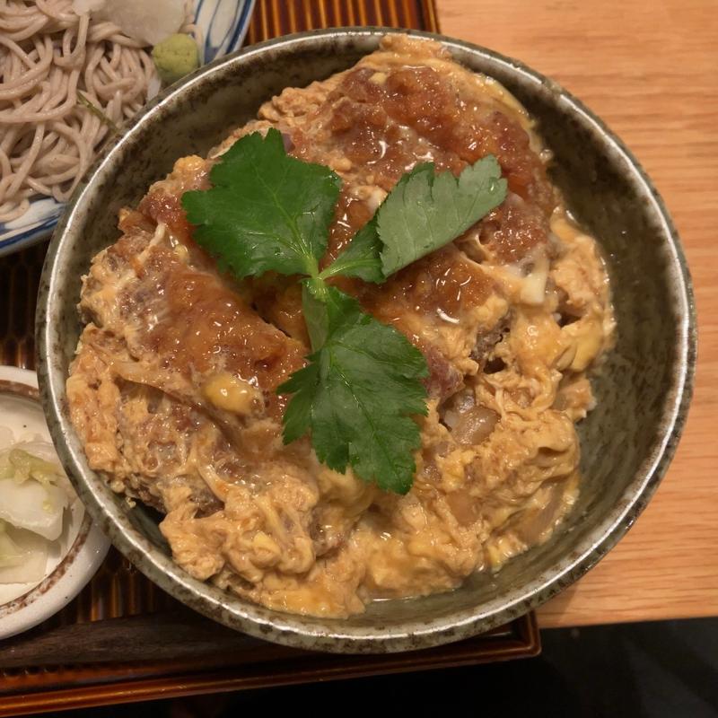 かつ丼(お蕎麦や 壱里)