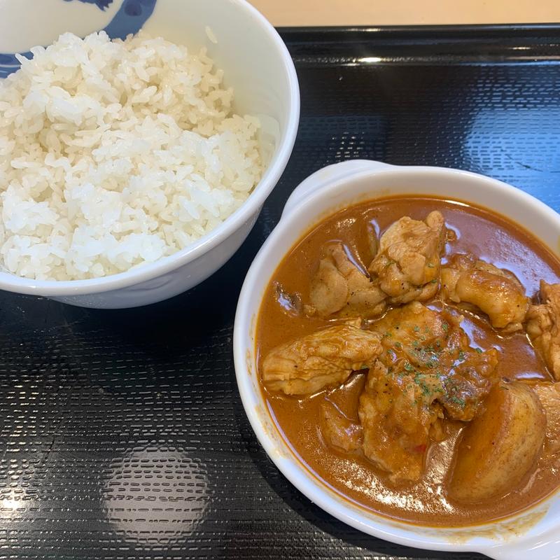 マッサマンカレー 大盛(松屋 新宿大ガード店 )