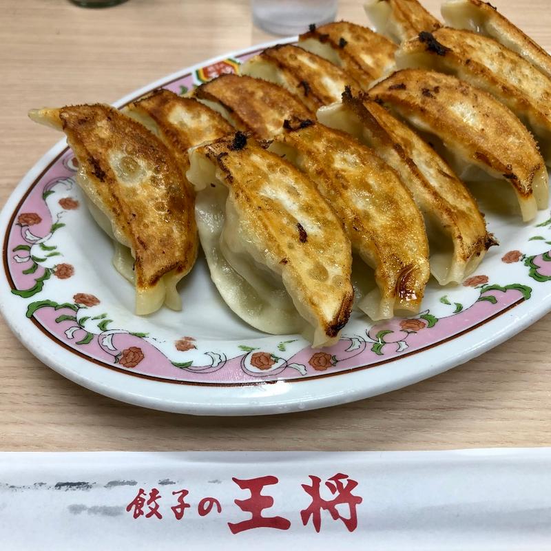 にんにく激増し餃子(餃子の王将 学芸大前店)