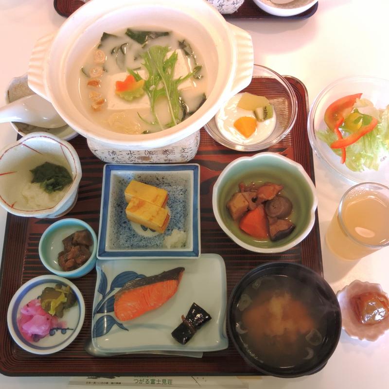 朝食(福祉健康保養センター つがる富士見荘)