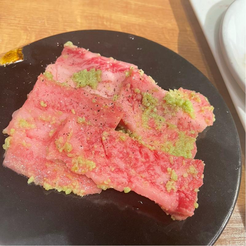 ワサビカルビ(焼肉うしお 溝の口店)