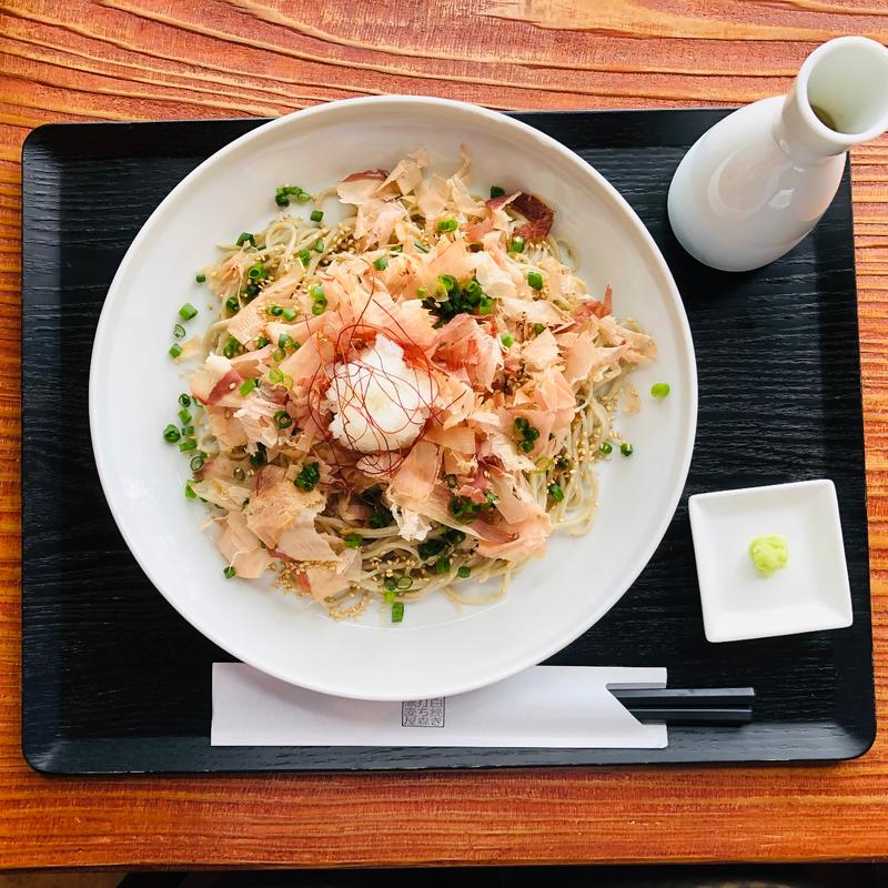 本枯ぶっかけ蕎麦(石臼挽き手打ち 森の蕎麦屋)