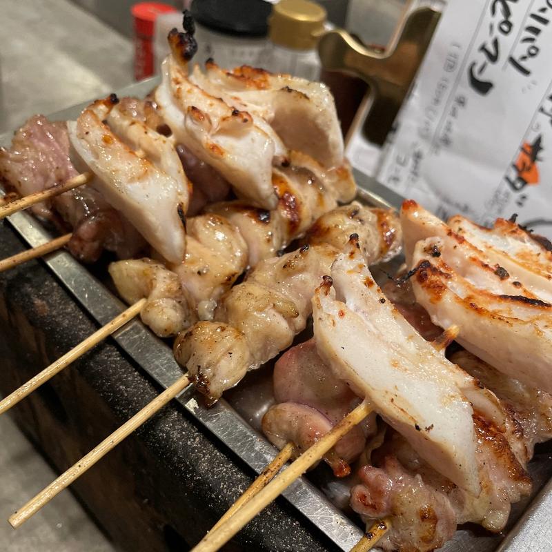 ぼんじりやげん軟骨(佐賀県三瀬村 ふもと赤鶏 田町店)