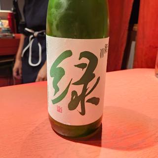 新潟「緑 雪洞貯蔵酒」(誦月)