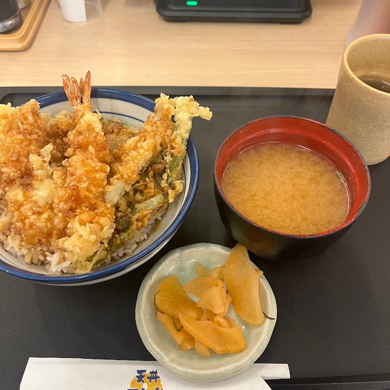 天丼ご飯小盛(天丼てんや 日暮里店)