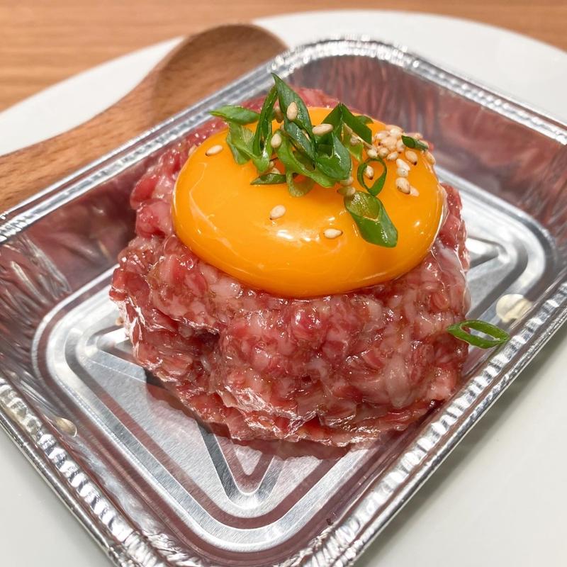 あぶりユッケ(焼肉冷麺だいじゅ)