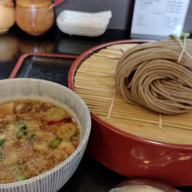 もり蕎麦(蕎麦処たぬきときつね)