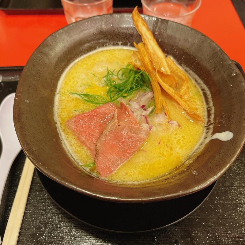 柚子香る和牛鶏白湯らぁめん(JikaseiMensho渋谷パルコ店)