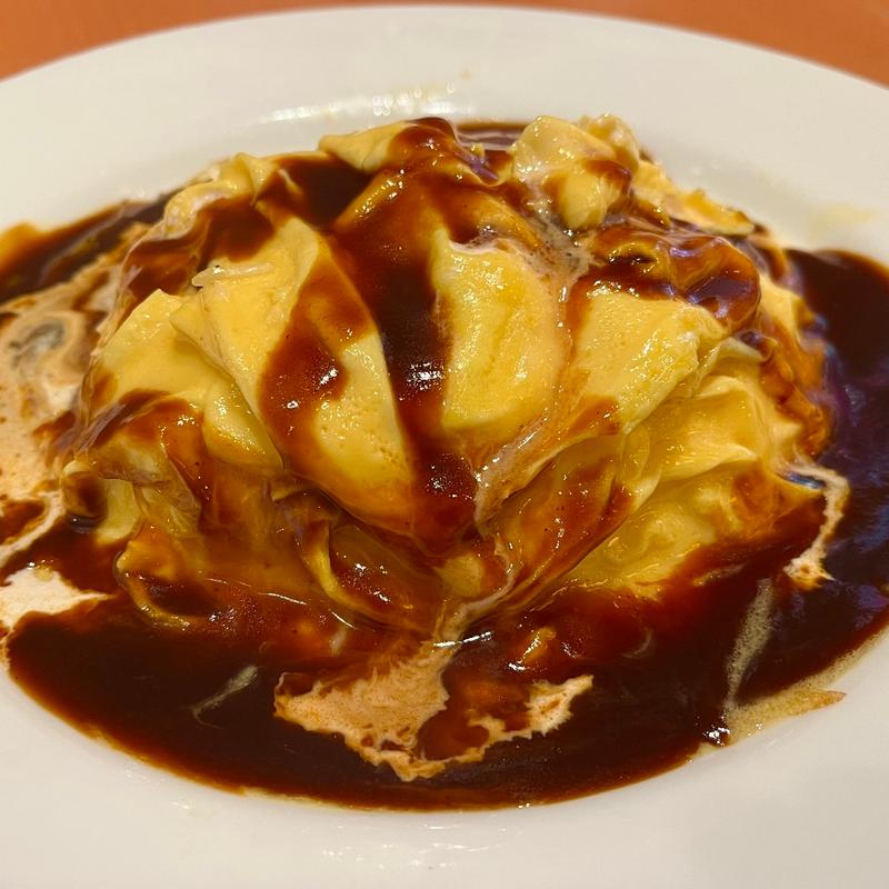 とろ〜り卵とチーズのオムライス(デニーズ 横浜樽町店 )