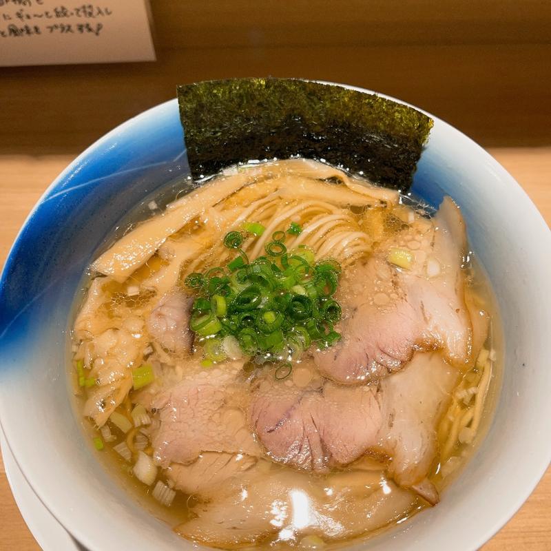 塩中華そば(カドヤ食堂 西梅田店)