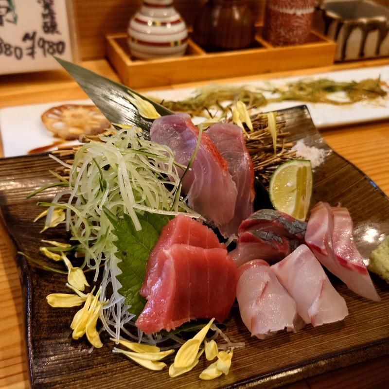 刺身盛り合わせ(和心庭カンノ)