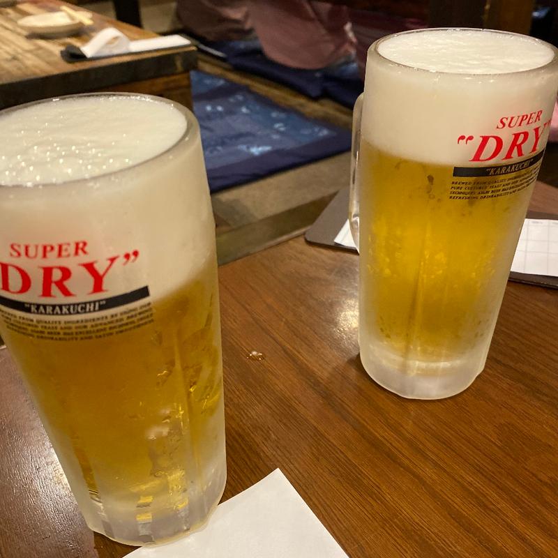 #生ビール(海鮮炉端　双六屋 )