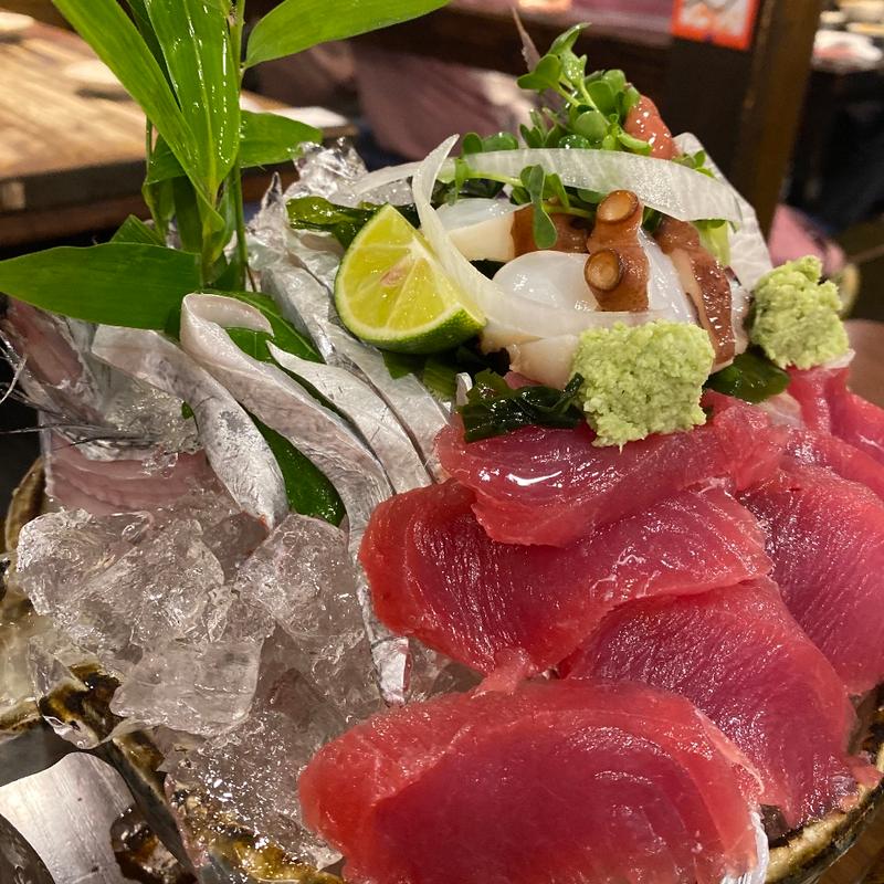 お造り盛り合わせ(海鮮炉端　双六屋 )