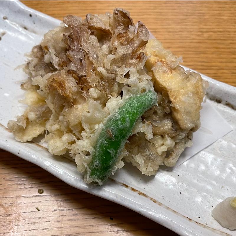 舞茸の天ぷら(上むら)