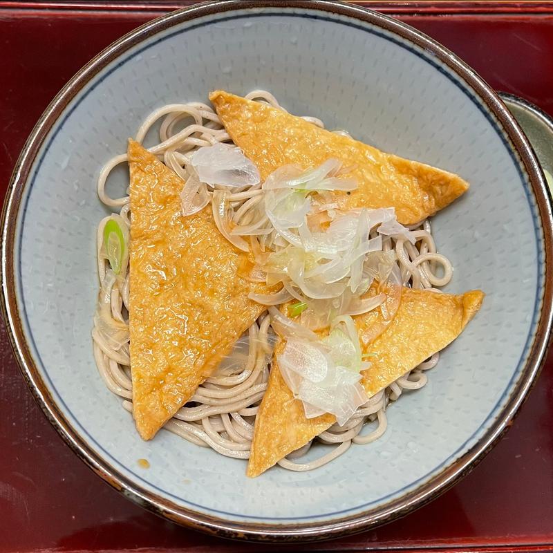 冷やしきつねそば(上むら)