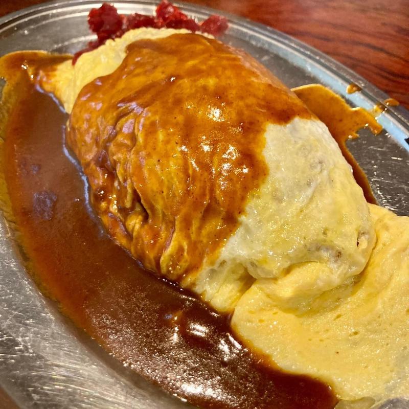 オムライス(レストラン 三日月)