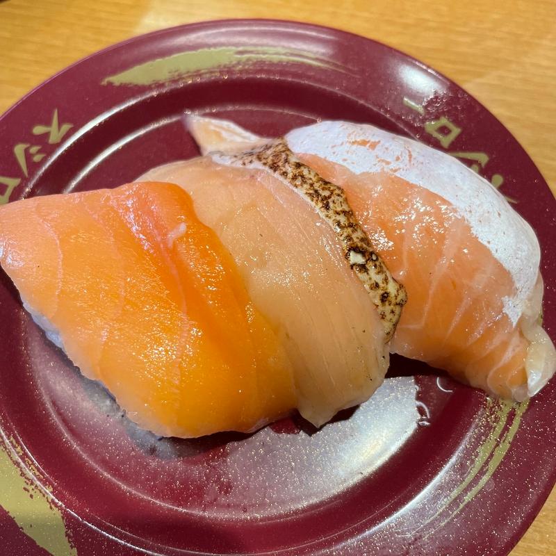 サーモンセット(スシロー 新潟女池店 )