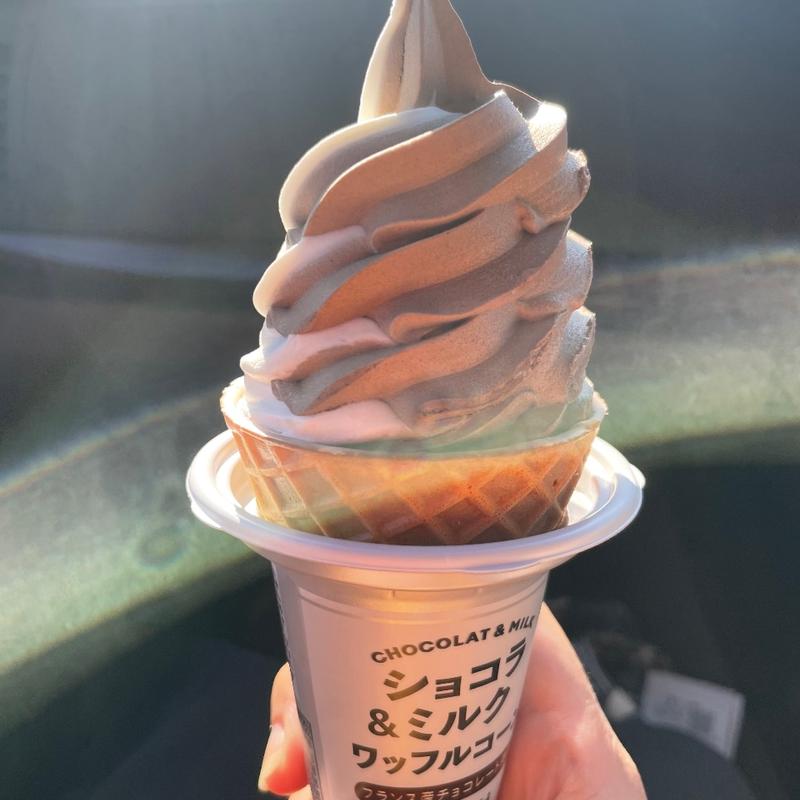 ソフトクリーム(ローソン 新潟白根上塩俵店)