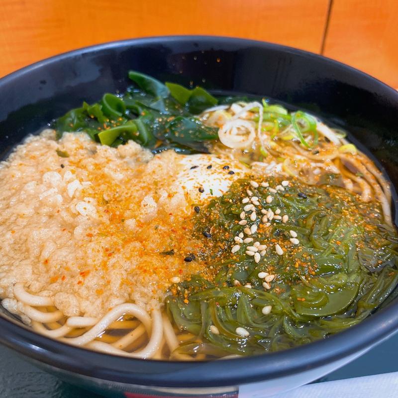 めかぶそば(箱根そば 豊洲店 )