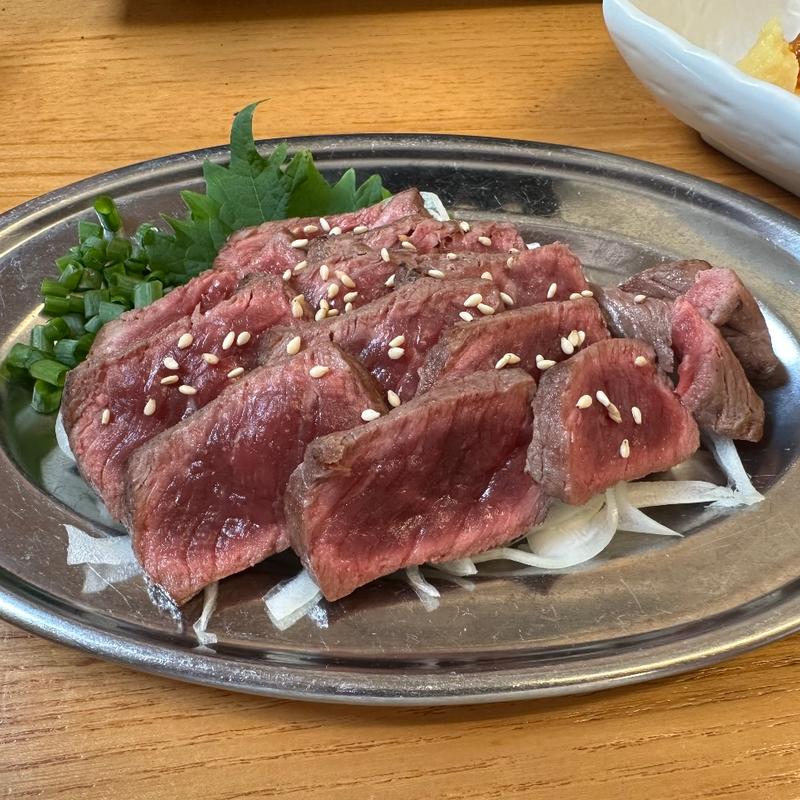 マトンロースのたたき(生ラム肉専門店 らむ屋)