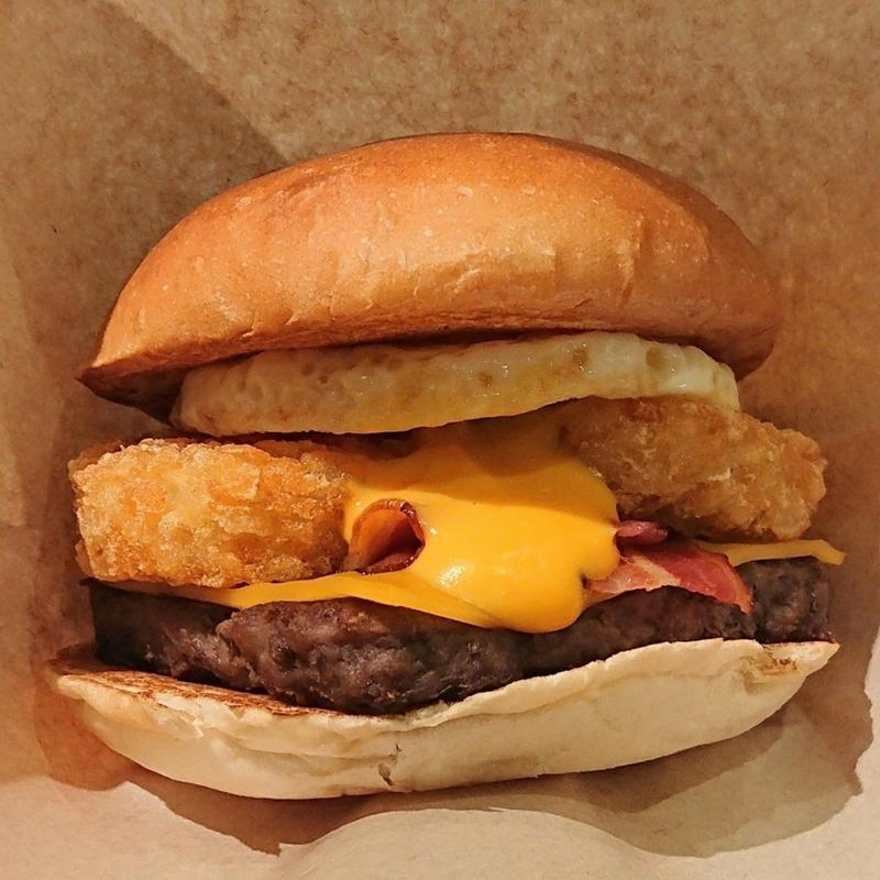 月見B.B.P.バーガー (BBQベーコンポテト)(ウェンディーズ・ファーストキッチン 港北ノースポートモール店)