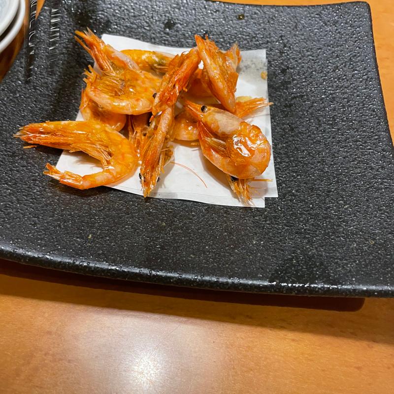 丸ごと食べれる甘えび唐揚げ(埼玉漁港の海鮮食堂 そうま水産 川島本店)
