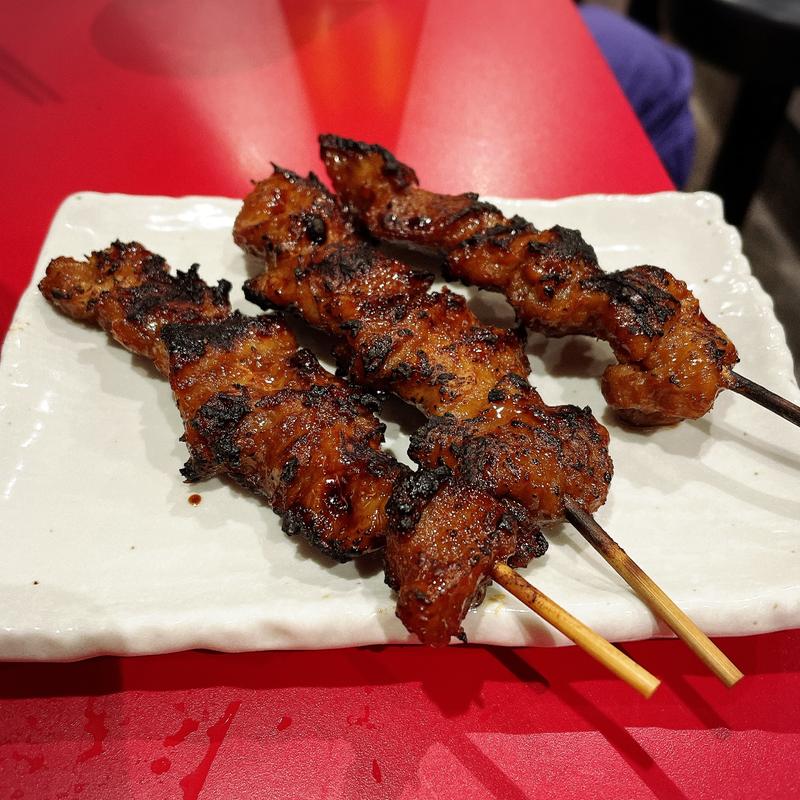 特製味噌豚串刺し(博多食堂)