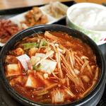 キムチチゲ定食(吉祥)
