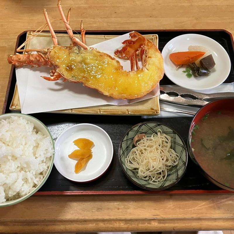 伊勢海老定食(お食事処 まなつ)