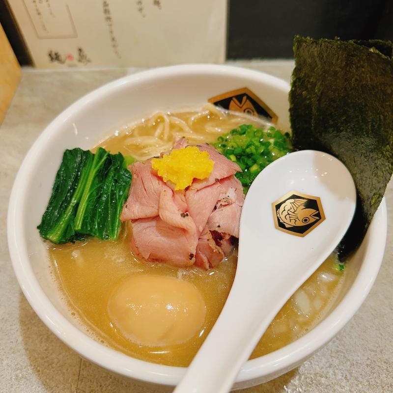 特製濃厚真鯛ラーメン(真鯛らーめん 麺魚 代々木上原店)