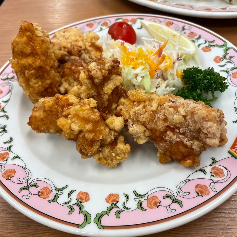 鶏の唐揚(餃子の王将 今池店)