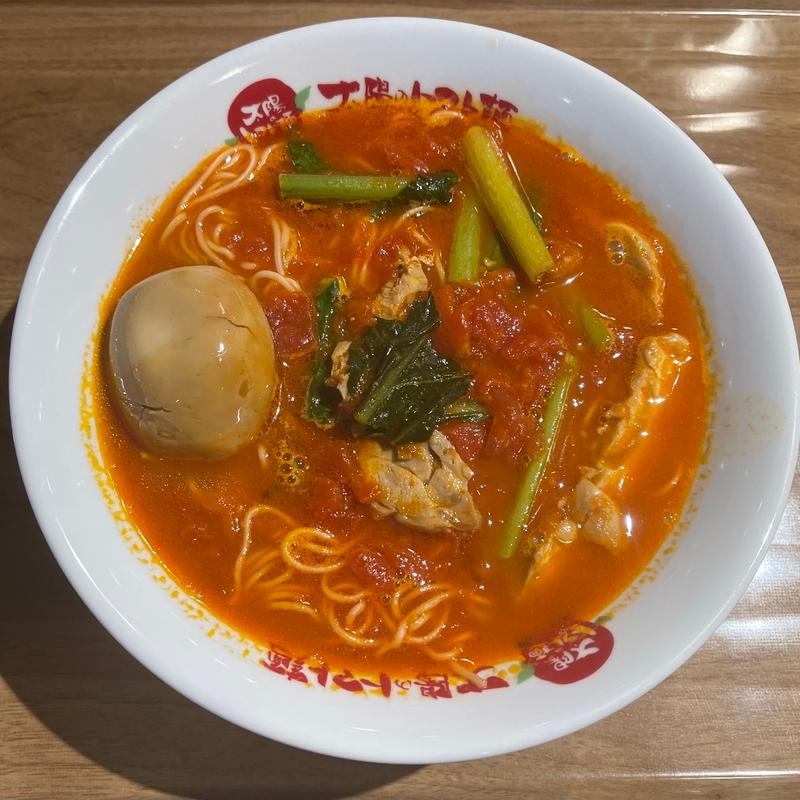 太陽のラーメン(太陽のトマト麺 晴海トリトン店)