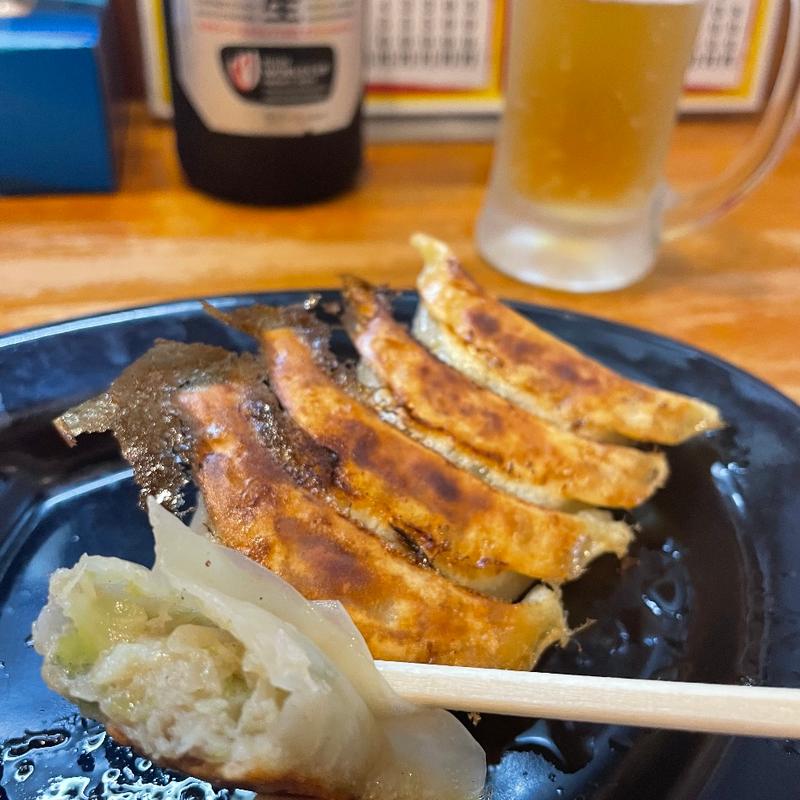 餃子 6個(にんにくラーメン　一力)