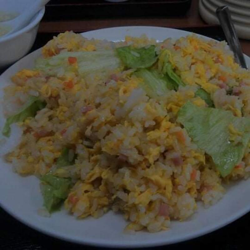 海鮮レタスチャーハン(楽香園)