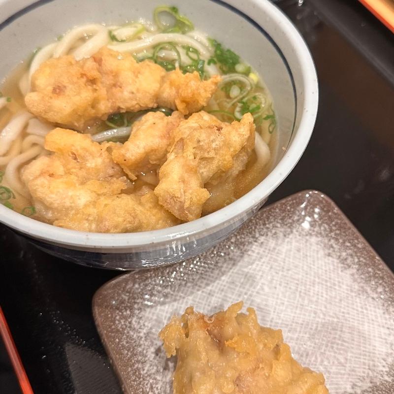 天ぷらうどん(おにやんま 渋谷パルコ店)