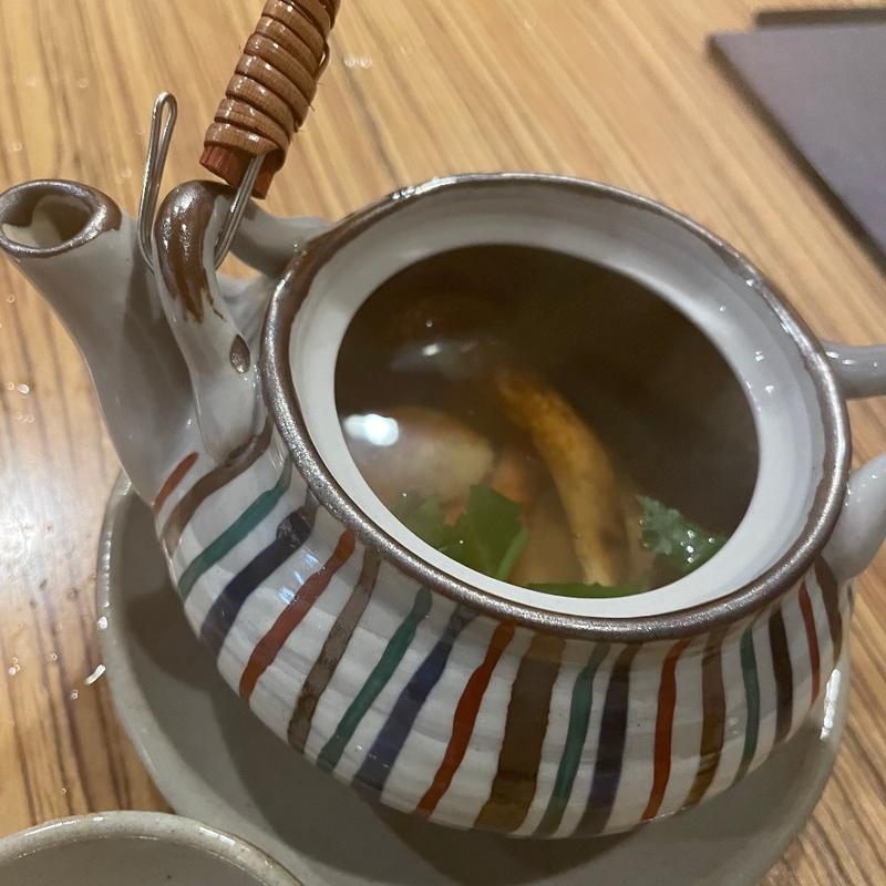 松茸と金目鯛の土瓶蒸し(鈴亭 （リンテイ）)