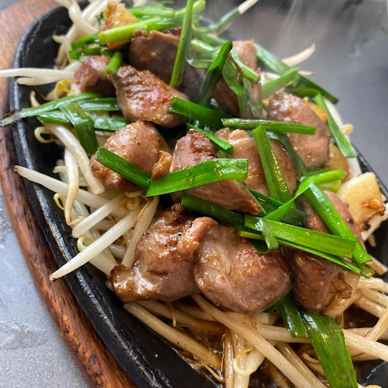 鳥砂肝炒め(喜多方屋 本店 （きたかたや）)