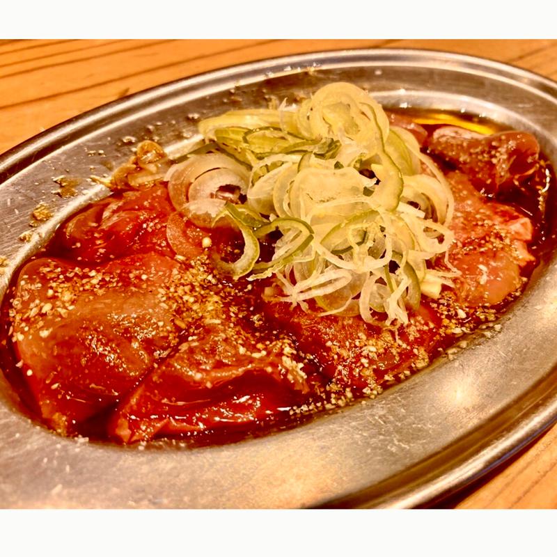 低温調理のレバ刺し(新時代44 大名古屋ビル北店)